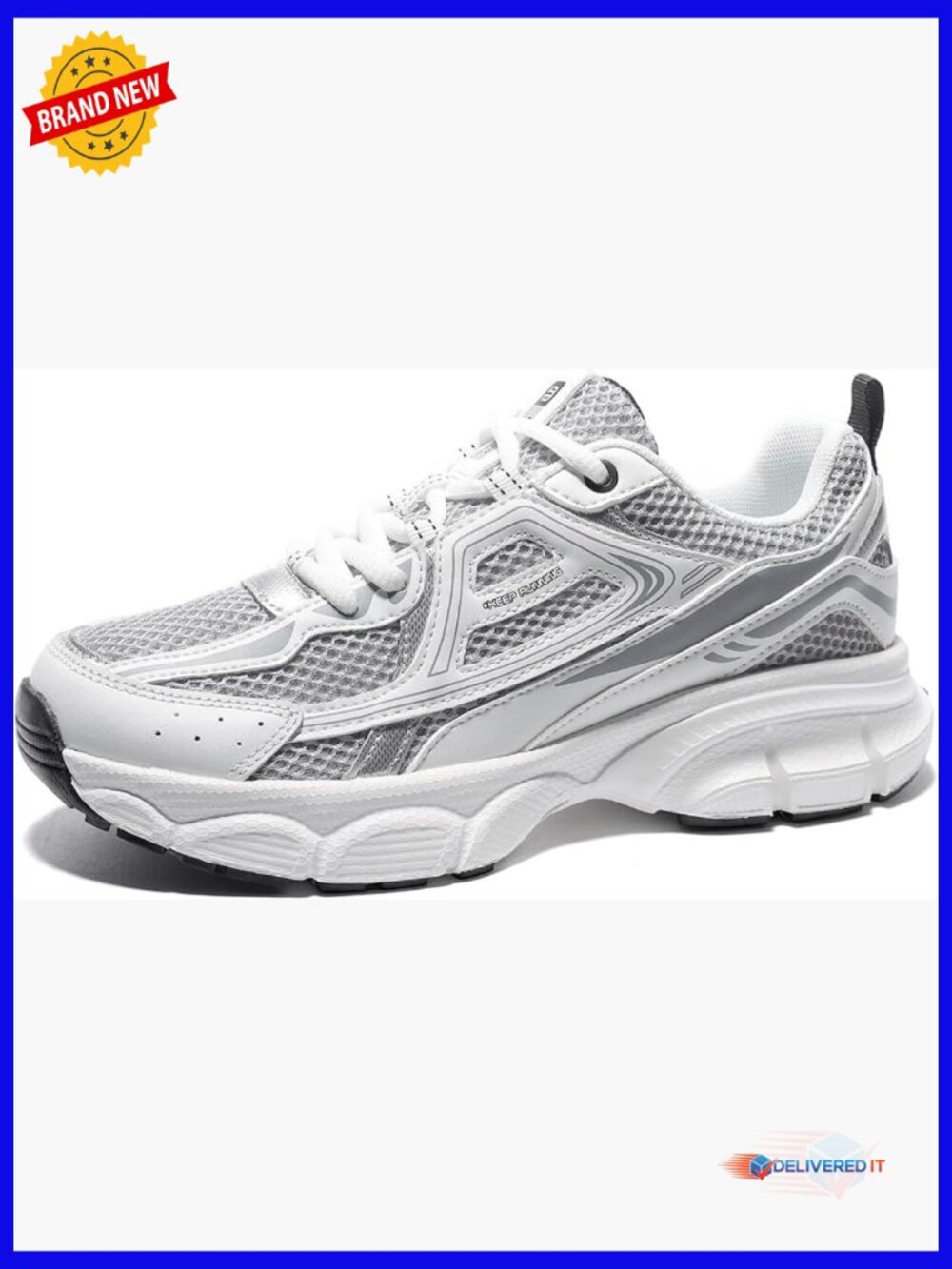Chunky Fashion Sneakers Casual Mesh Breathable Athletic Gym Workout Platform